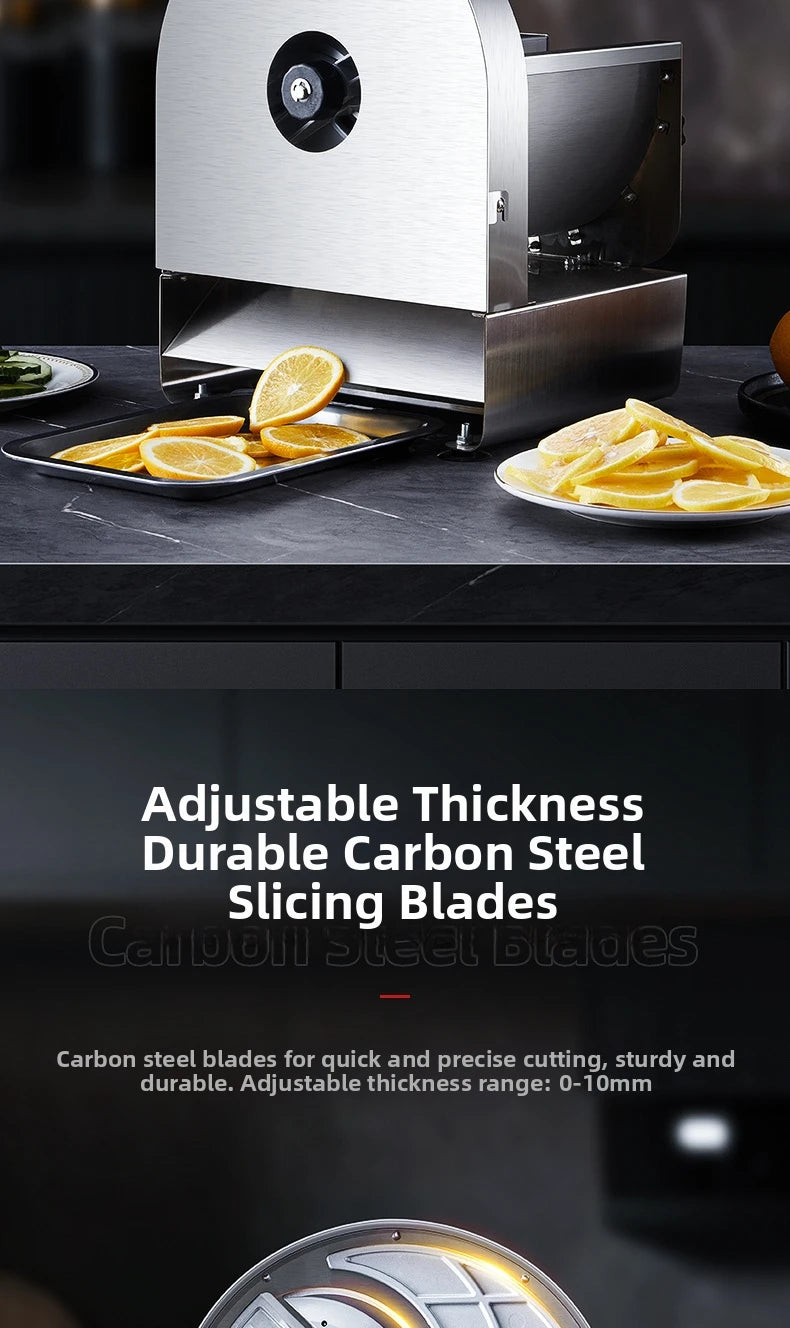 Commercial Electric & Vegetable Slicer Automatic Potato/Fruit