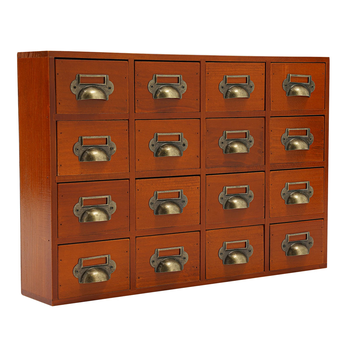 16 Drawers Storage Cabinet Apothecary Chests Cabinets Herb
