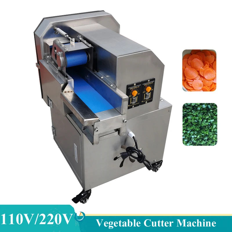Commercial Vegetable Cutter Stainless Steel Electric Slicer Cut