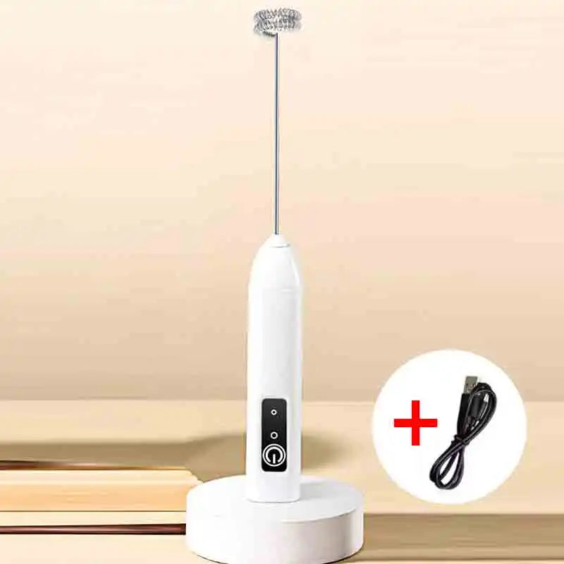 Gbbma Rechargeable Handheld Egg Beater Froth Mixer Automatic