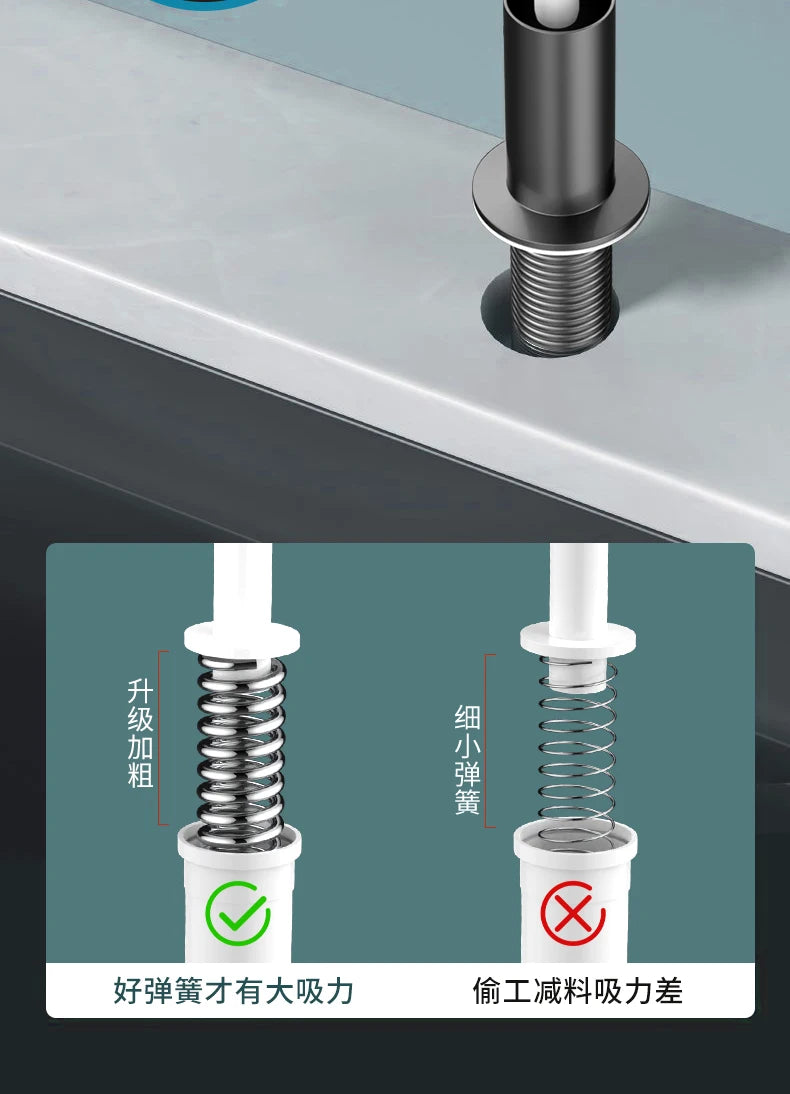 Counrtertop Dishes Dispenser Extention Tube Hand Press Soap