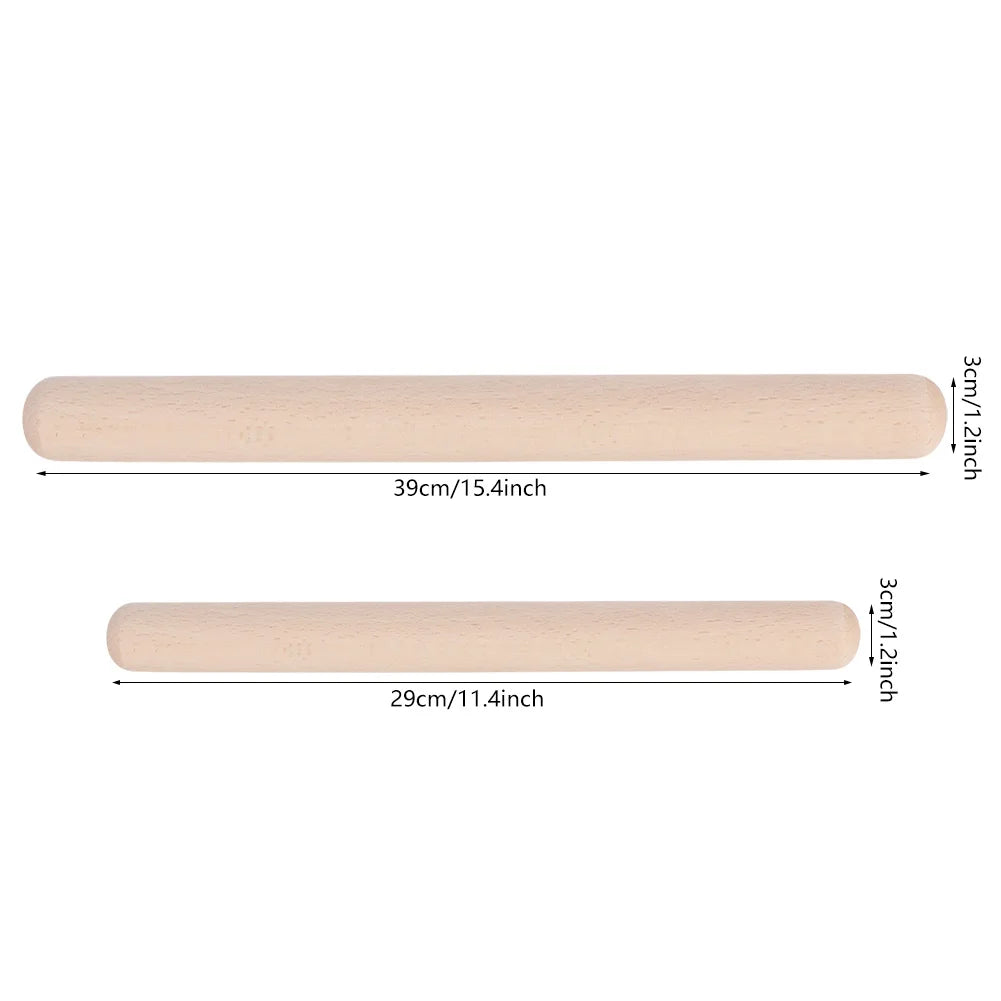 Pie Rolling Pin Pizza Baker Rolling Pin Wood