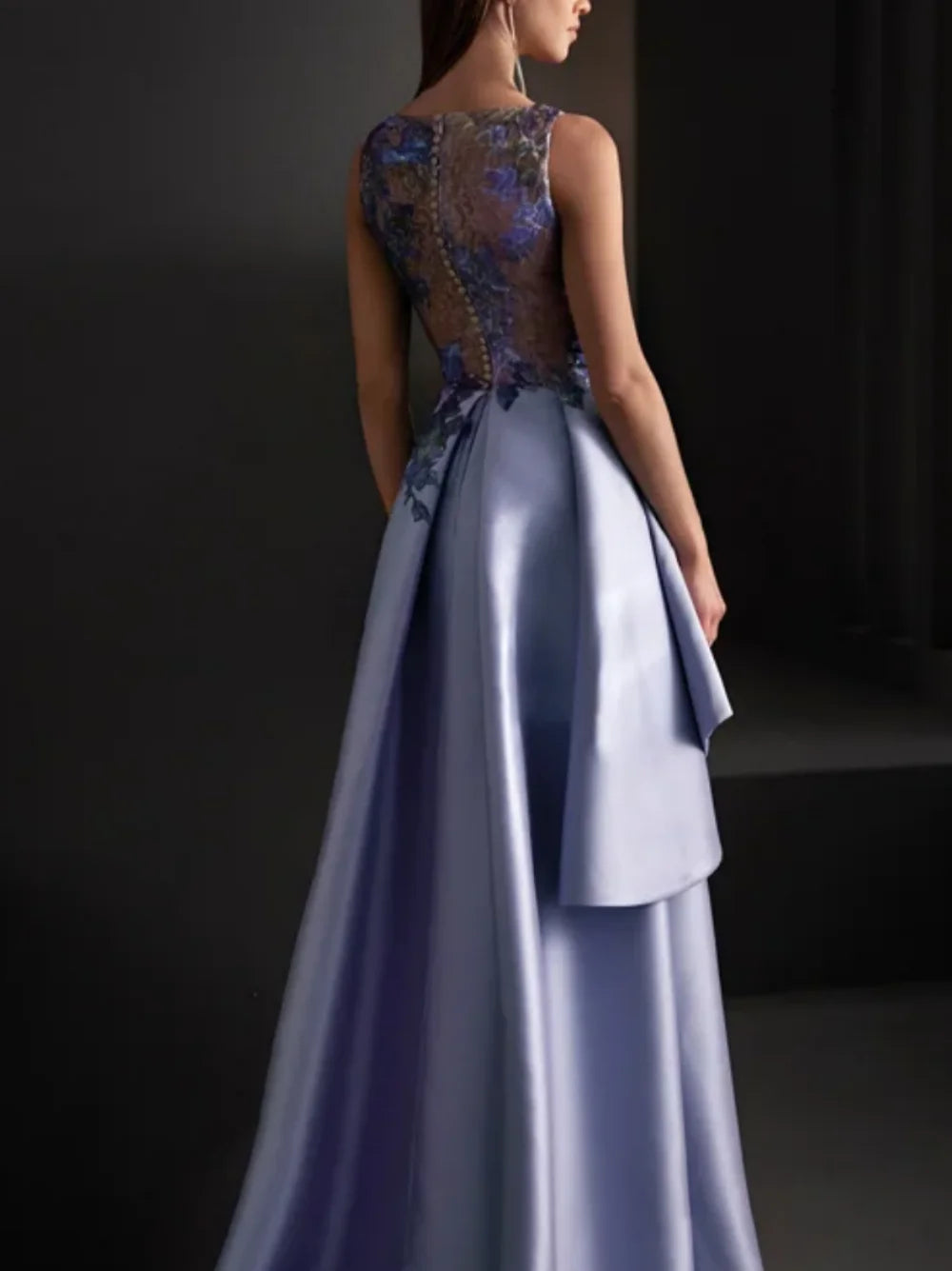 Customized Prom Dresses Exquisite Jewel Mermaid Sweep/Brush
