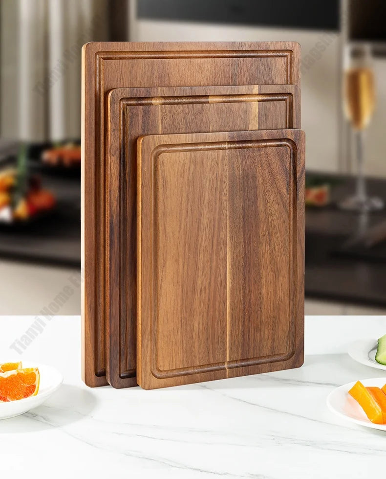 Acacia Wood Cutting Board Thickened Chopping Board Large