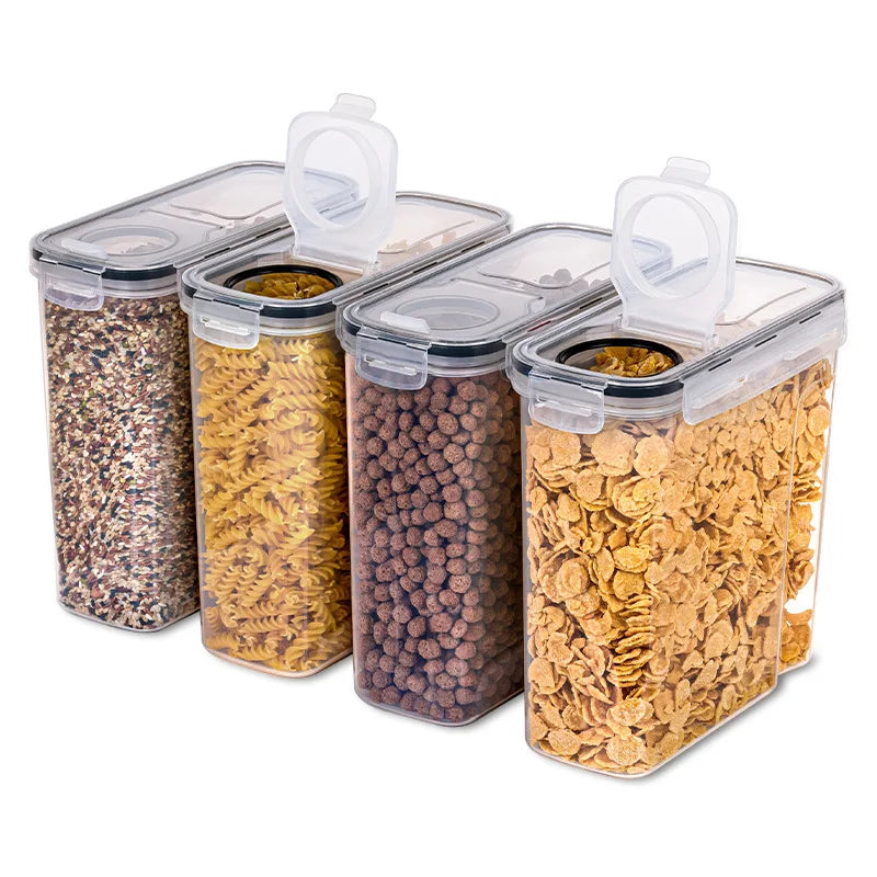 Food Storage Containers Lids Stackable Treat Box Containers