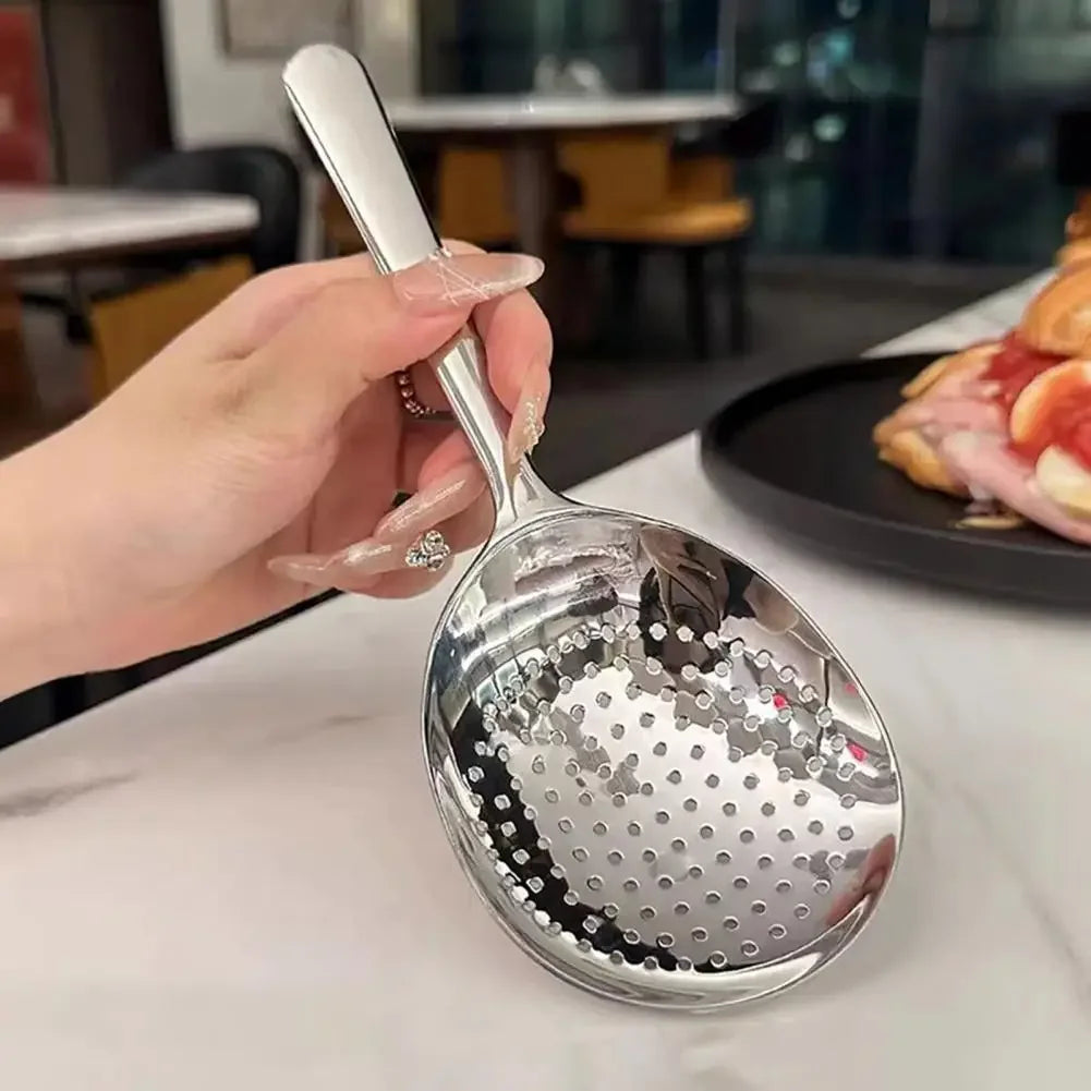 1/2pc Stainless Steel Ladles Serving Soup Rice Serving
