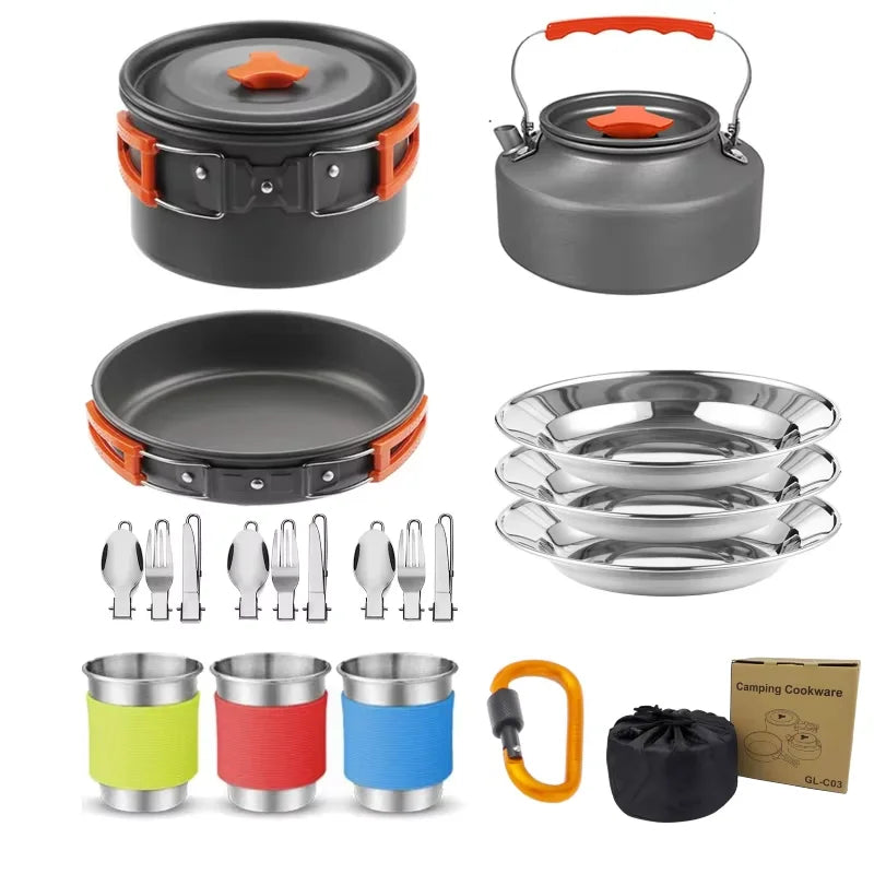 Outdoor Cooking Utensils Camping Cookware Water Heaters Tea
