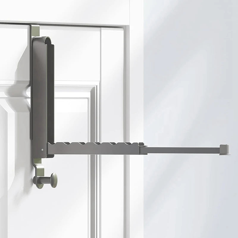 Folding Clothes Drying Rack Aluminum Alloy Over Door