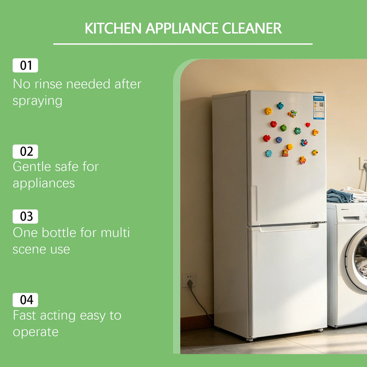 Appliance Cleaner Odor Eliminator Oven Stove Range Hood