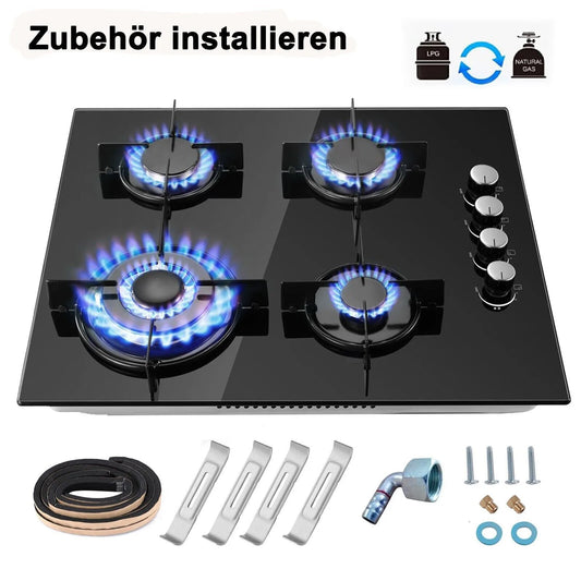 Topstrong Burner 60cm Glass Ceramic Built-In Stove Natural