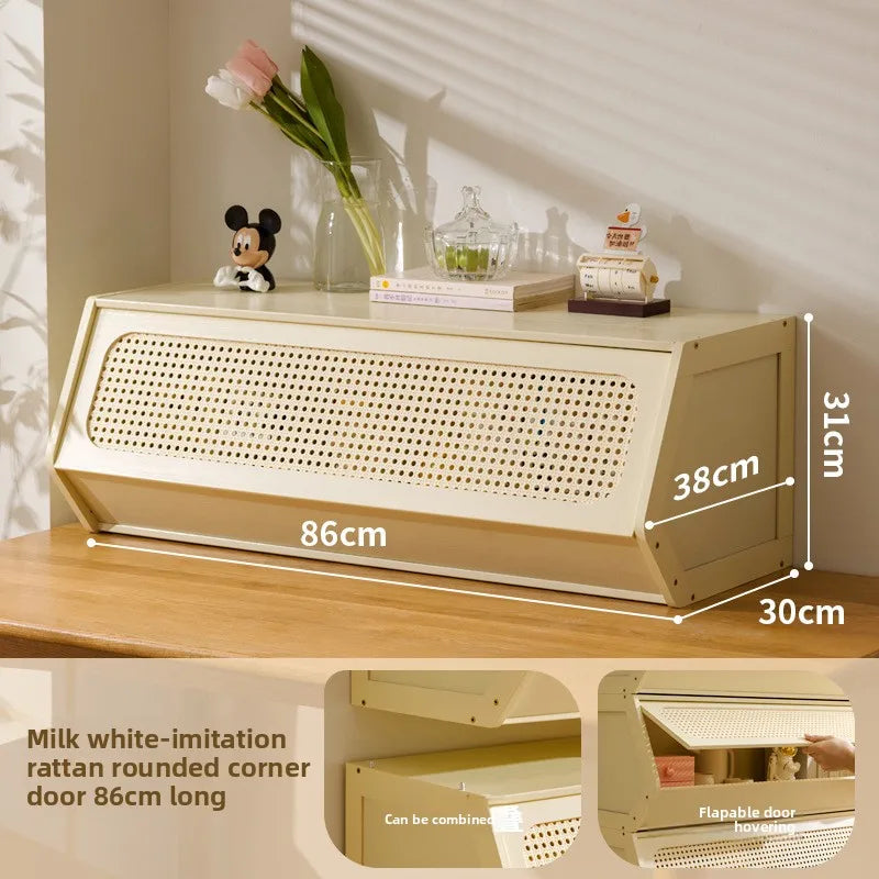 Bucket Cabinet Storage Cabinet Bedroom Living Room Bookshelf