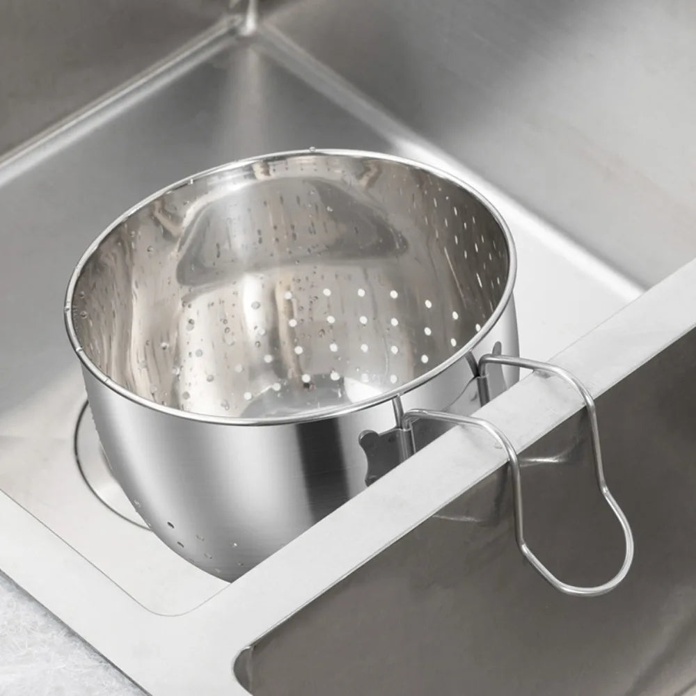 Helper Sink Drain Basket Hanging Type Storage Drying