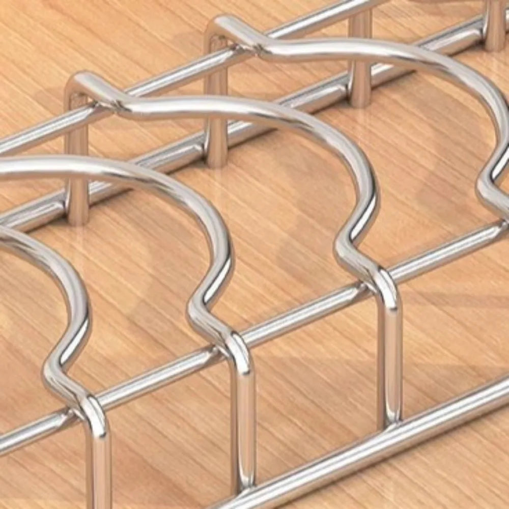 Multipurpose Dish Drying Rack Stainless Steel Rust-Proof Bowl