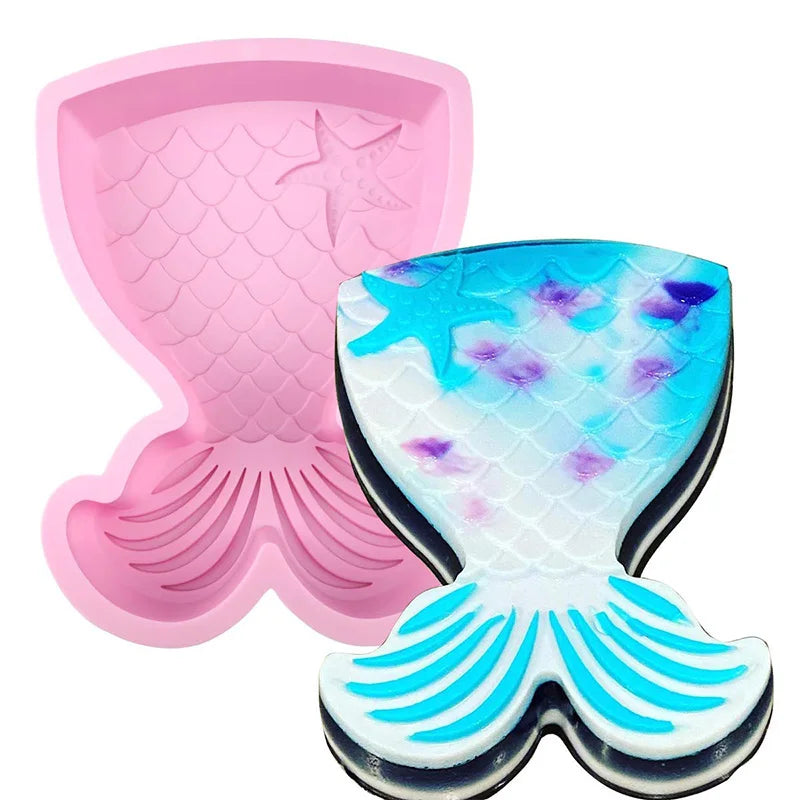 Mermaid Tail Silicone Cake Pan Mermaid Tail Mold