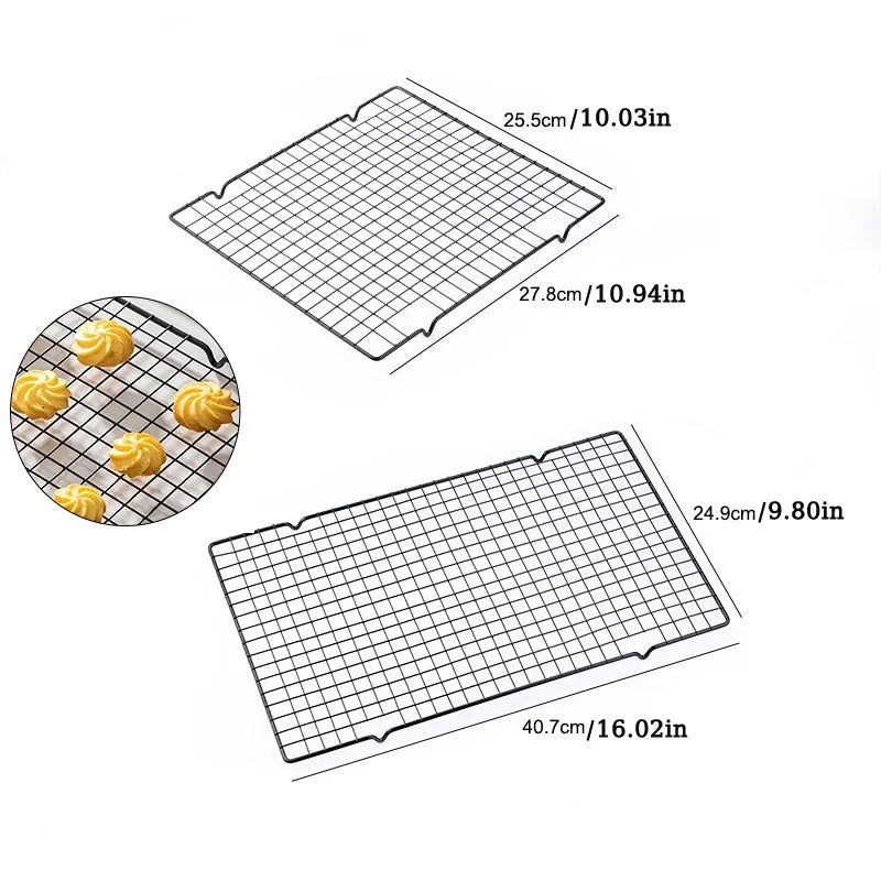 Stainless Steel Bread Cake Cooling Rack Carbon Steel