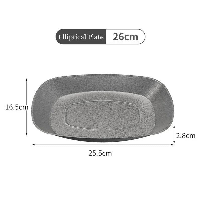 304 Stainless Steel Dining Plate Oval Bone Dish