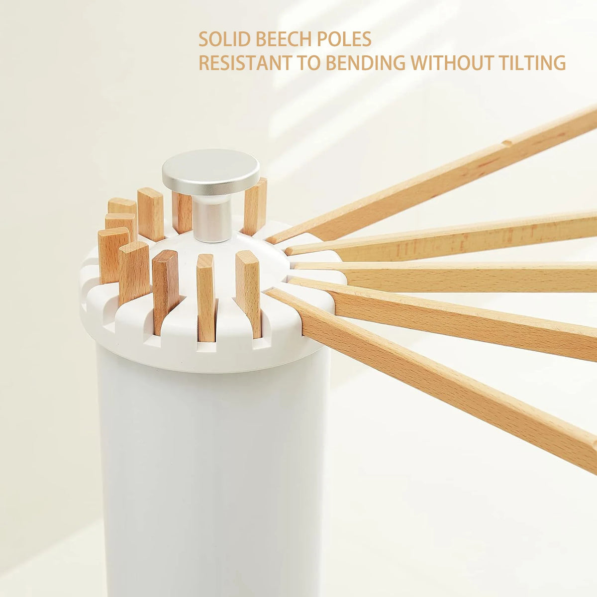 Folding Drying Rack Floor Standing Swivel Laundry Rack