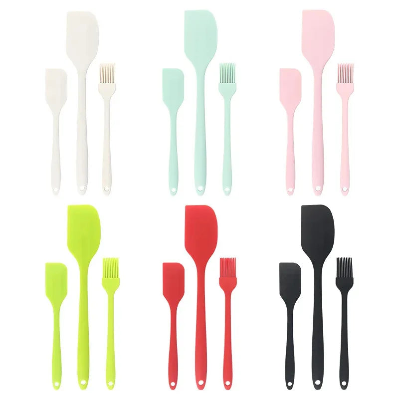 High Heat-Resistant Silicone Spatula One-Piece Seamless Cooking
