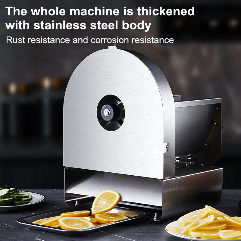 Commercial Electric & Vegetable Slicer Automatic Potato/Fruit
