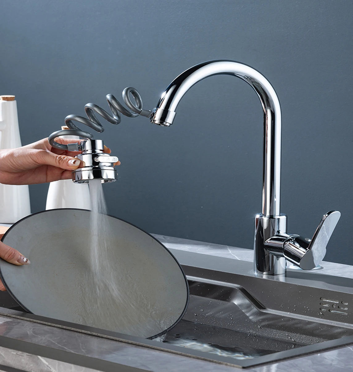 Modes Sink Faucet 360 Degree Rotation Filter Extension