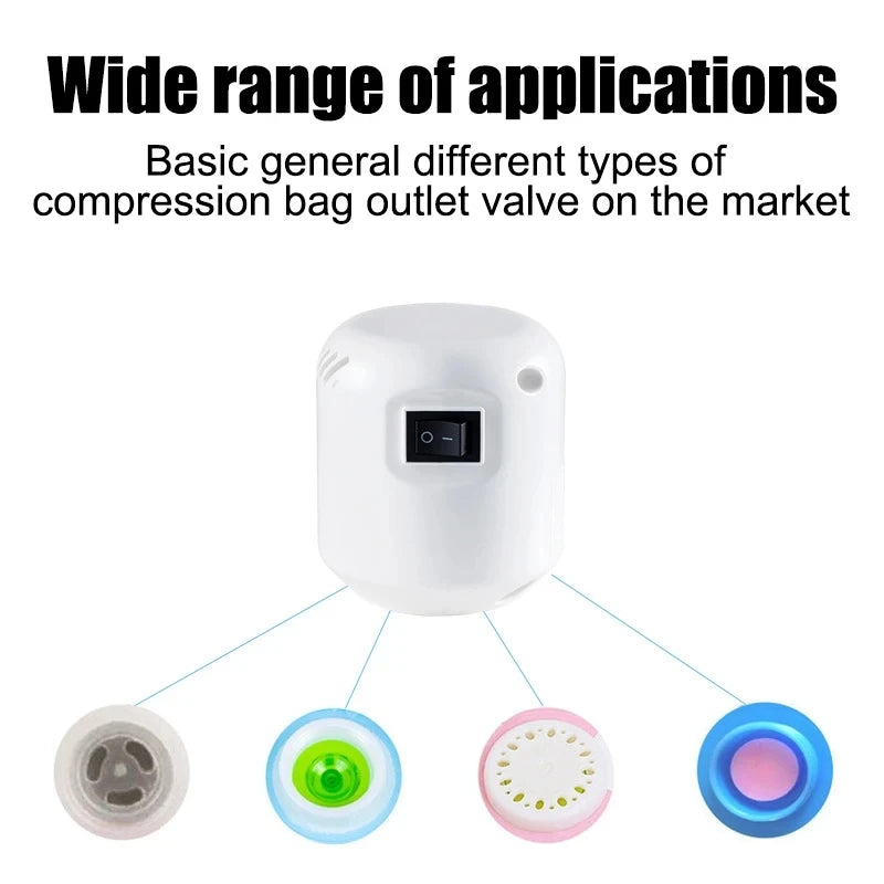 Vacuum Compression Bag Electric Pump Suction Pump Mini
