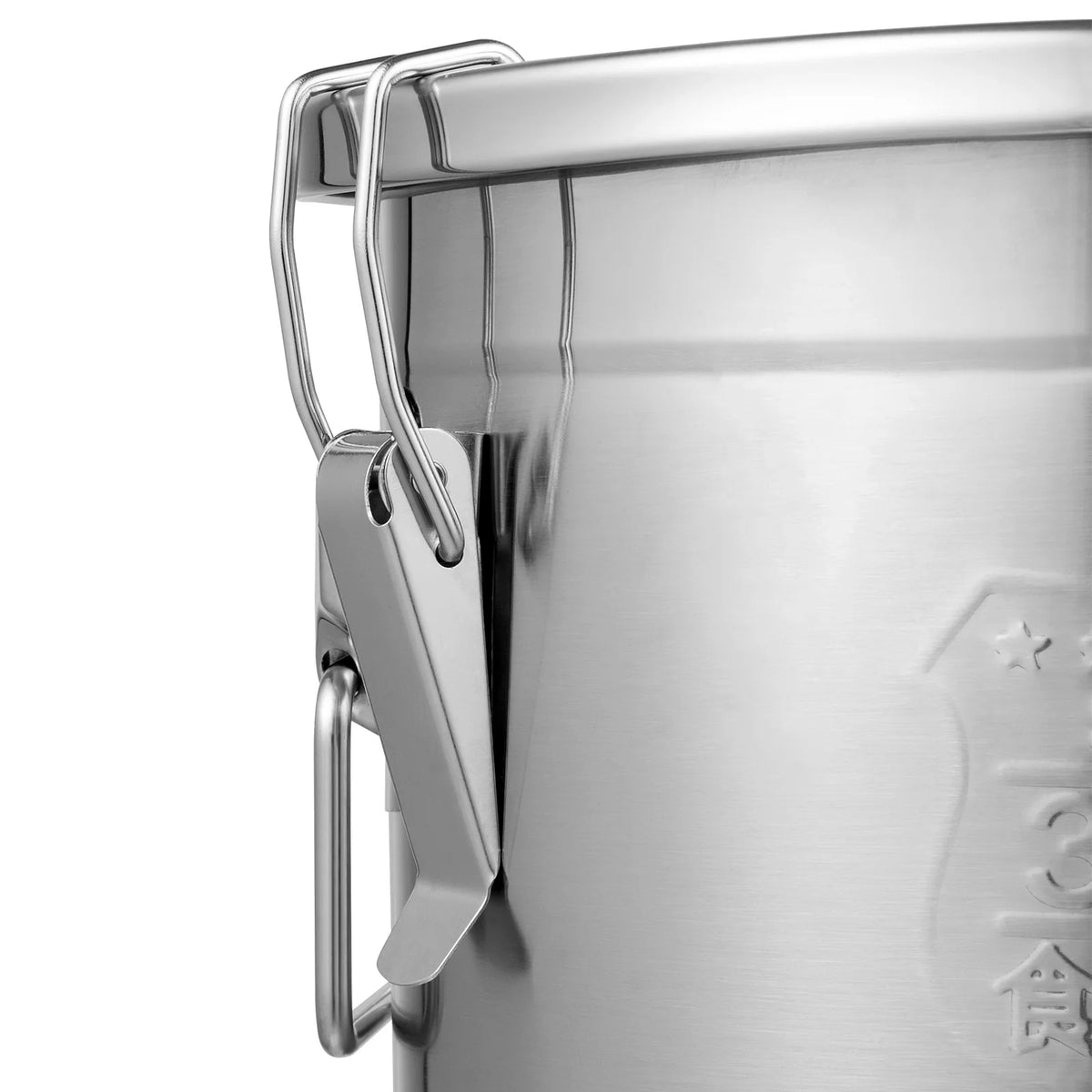 Bymaocar 12l 304 Stainless Steel Cereal Container Metal