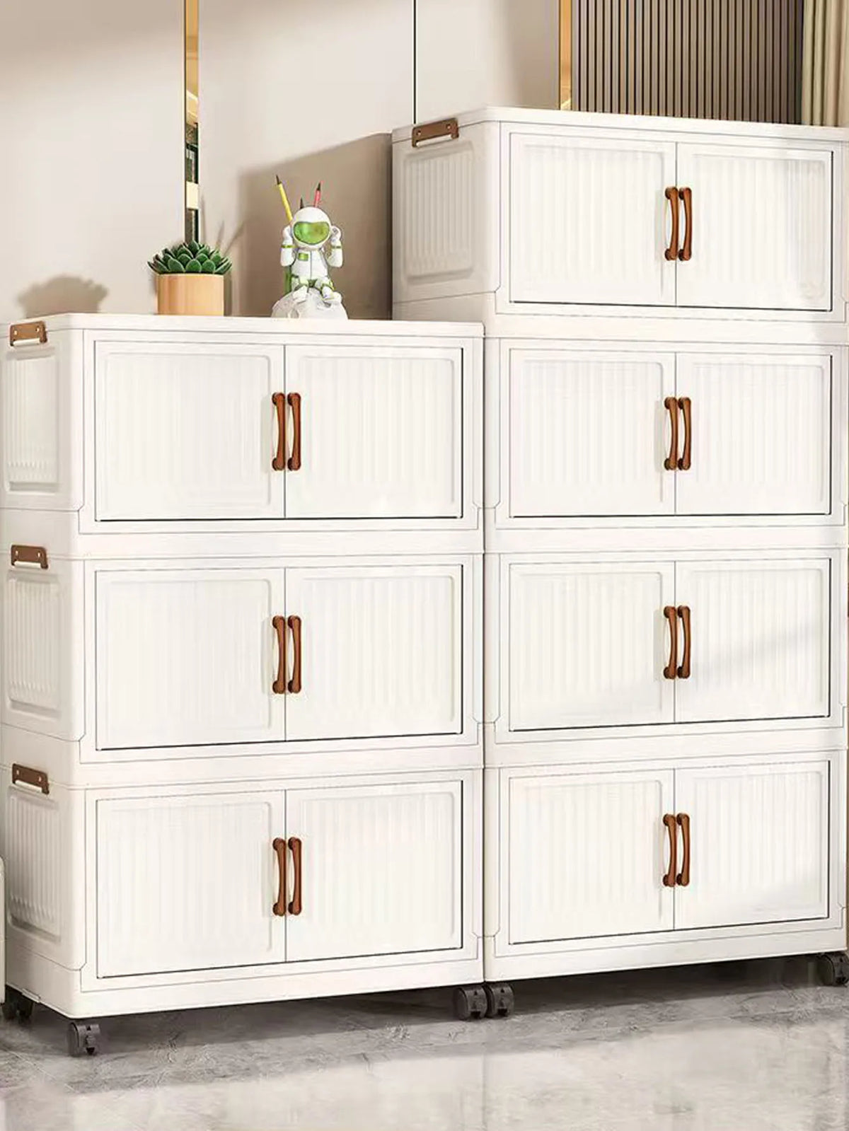 Multi Specification Storage Cabinet Folding Cabinet Clothes Snack
