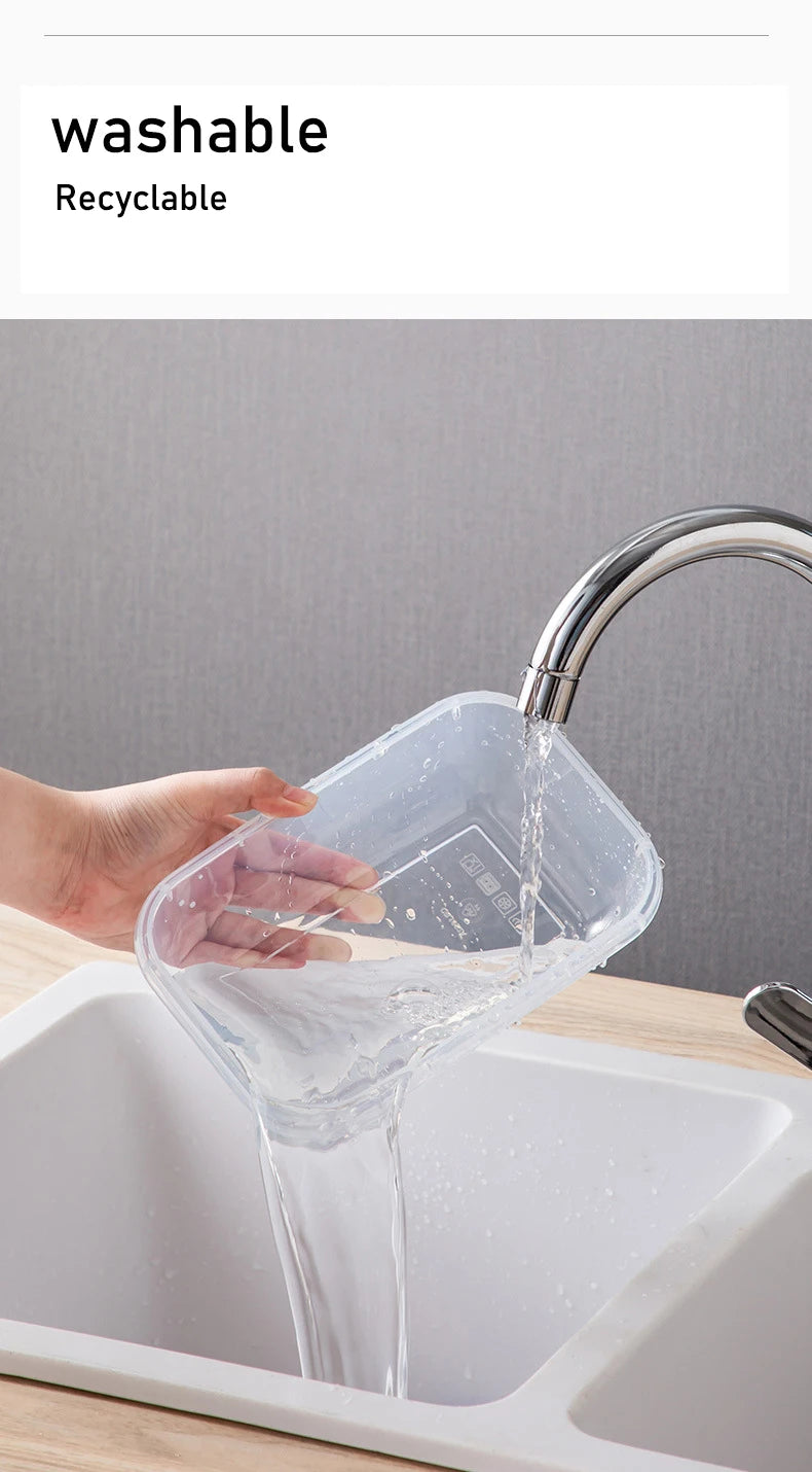 Vacuum Food Storage Box Transparent Storage Container Fridge