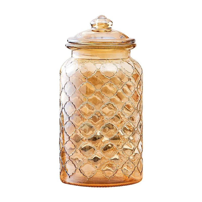 Glass Airtight Jars Food Grade Storage Box Storage