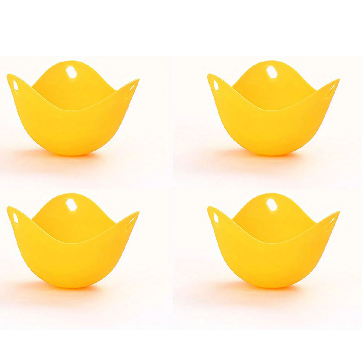 4pcs Silicone Egg Poachers Cups Egg Boiler Mold