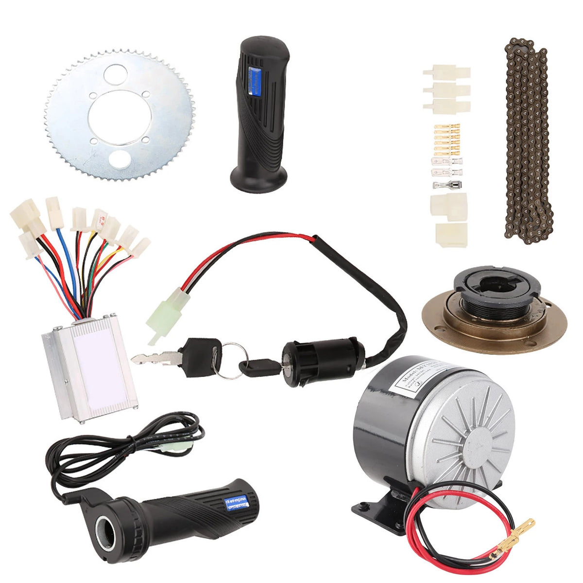 250w 24v Brush Motor Cycling Brush Motor /Set