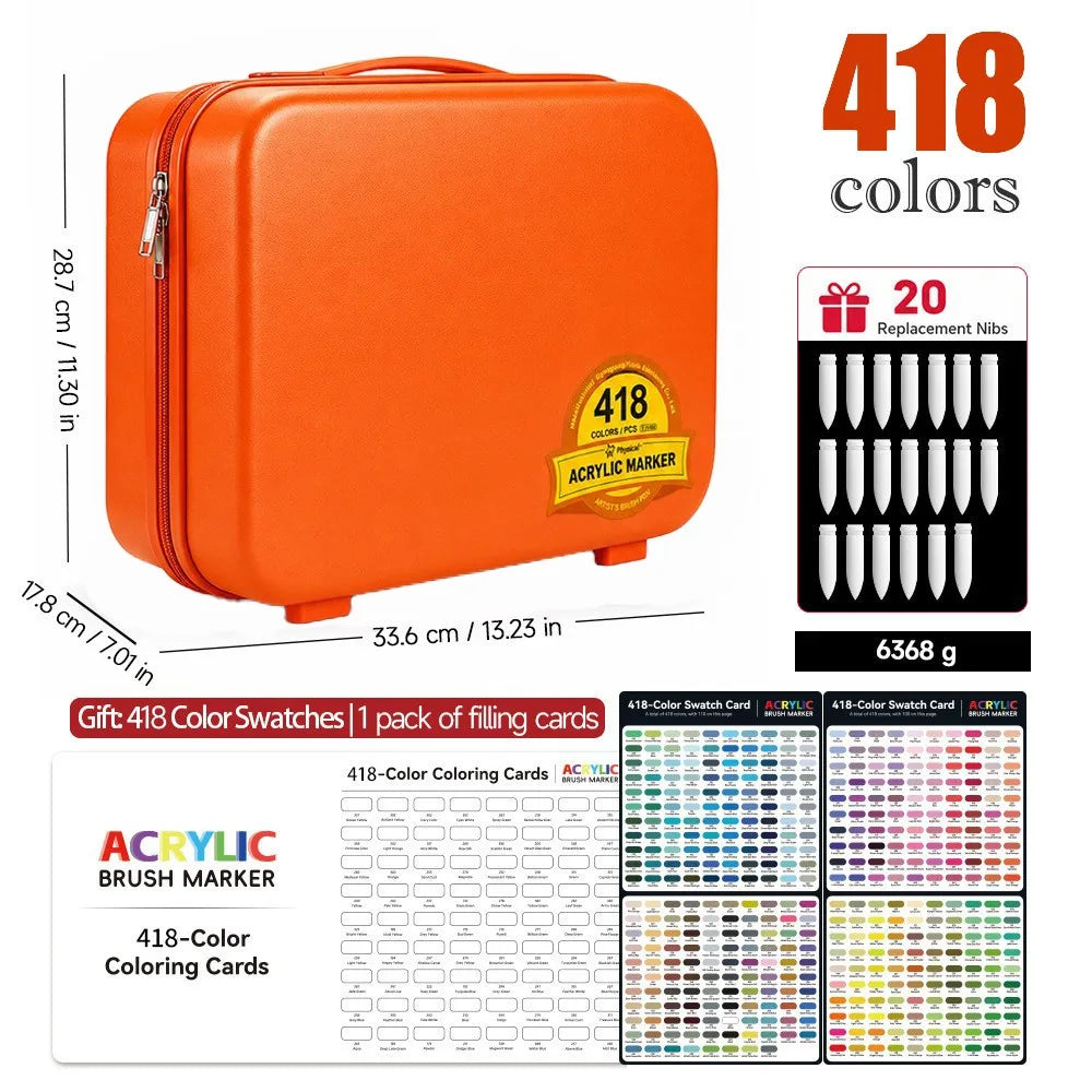 12-418 Colors Brand Upgrade Soft Brush Tip Acrylic