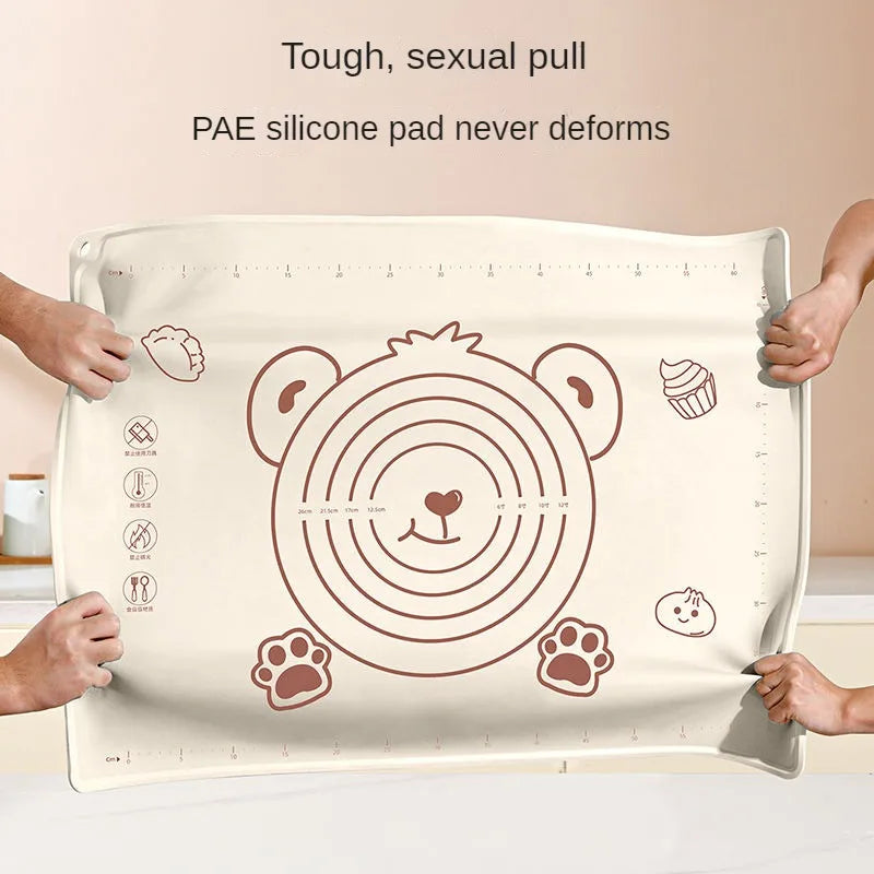 Antibacterial Silicone Mat Thickened Kneading Mat Food Grade