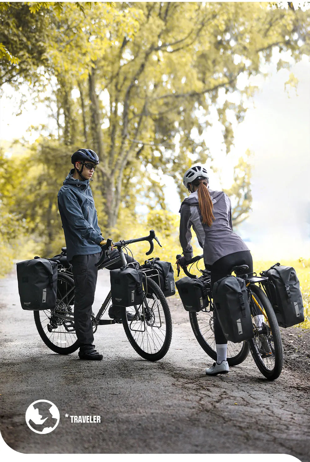 Rhinowalk Bicycle Pannier Bag Waterproof 6l 12l 20l
