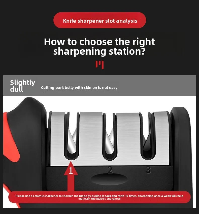 Knife Sharpener Stage Fast Grinding Professional Sharpening