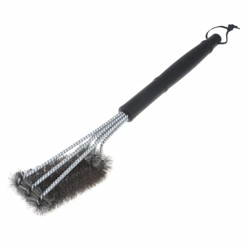 Grill Cleaning Brush Rust Resistant Metal Bbq Scrubber