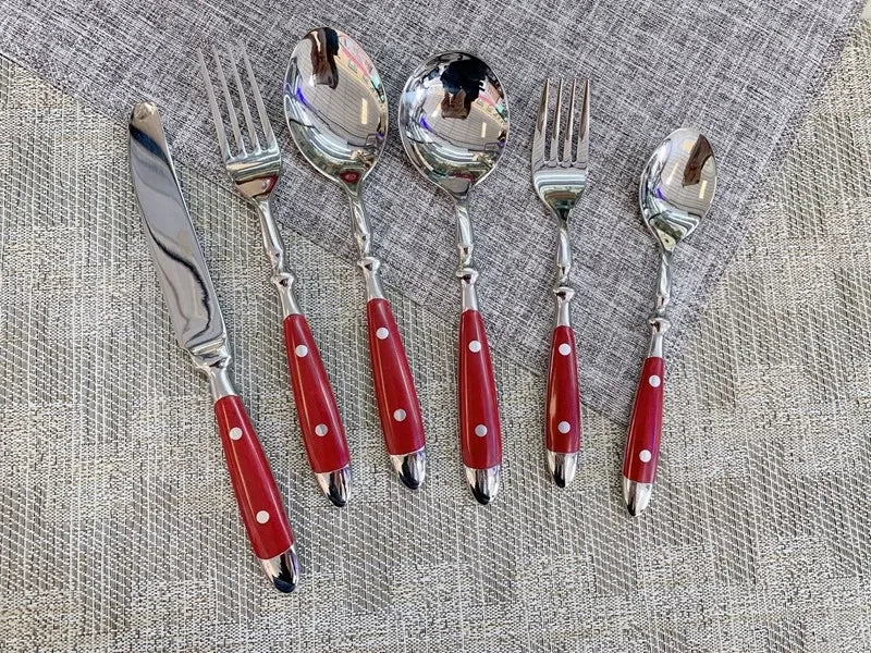 3pcs/5pcs Cutlery Stainless Steel Utensils Sets Fork Spoons