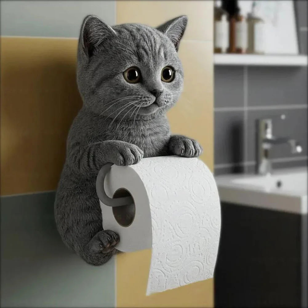 Cat Toilet Paper Holder Cat Toilet Roll Holder