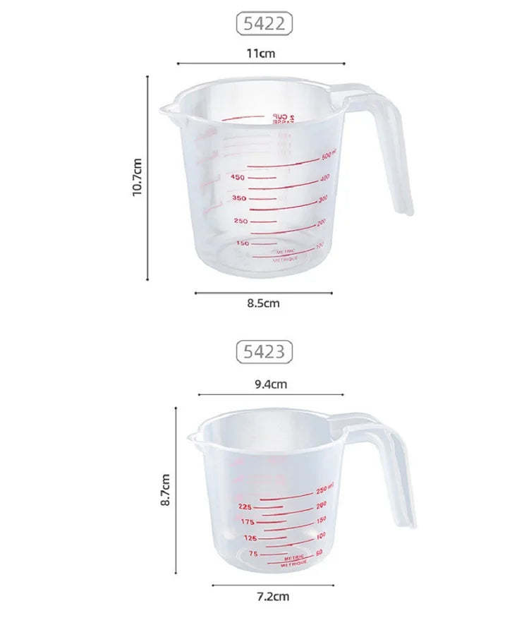 250/500/1000ml Measuring Cups Easuring Cup Plastic Jug Digital
