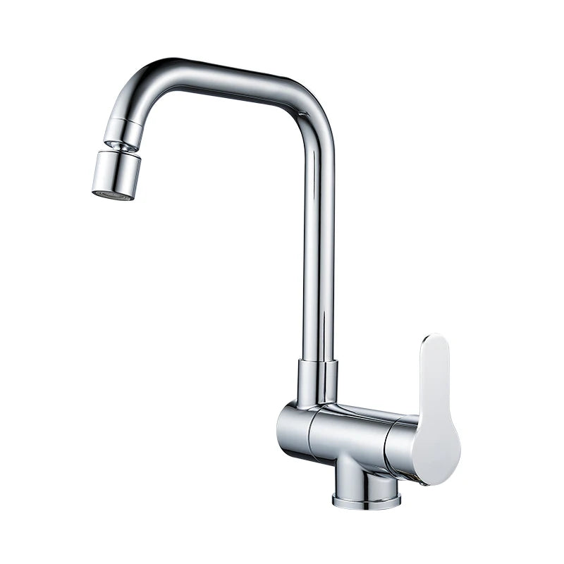 Window Front Faucet 360 Foldable Mixer Tap Spray