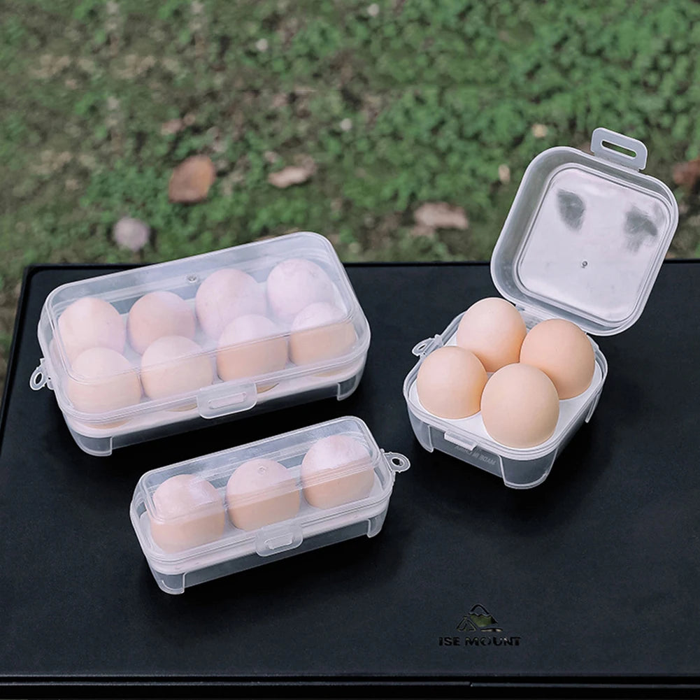 3/4/8 Grids Egg Holder Shockproof Container Case Organizer