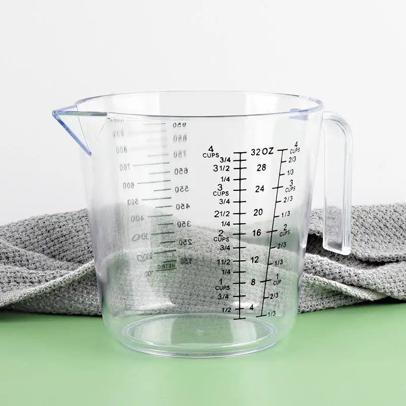 150/300/600/1000ml Baking Liquid Measuring Cups Scale Cup Plastic