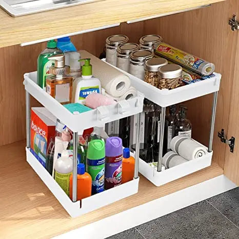 Tier Under Sink Organizer Organizer Cabinet Storage Rack