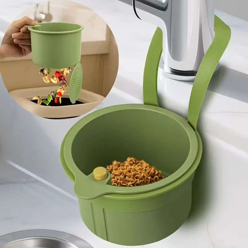 Multi-Functional Food Strainer Sink Organizer & Bathroom Use