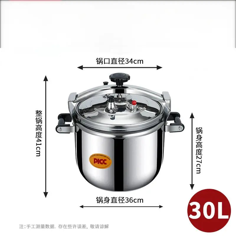 Korean Style Pressure Cooker - Explosion-Proof Stainless Steel