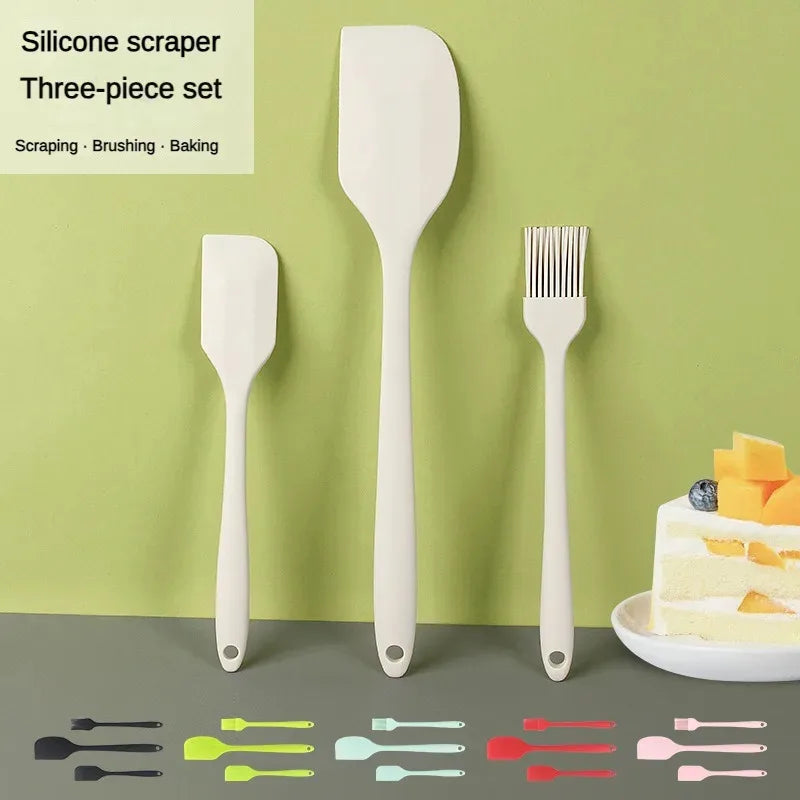 High Heat-Resistant Silicone Spatula One-Piece Seamless Cooking