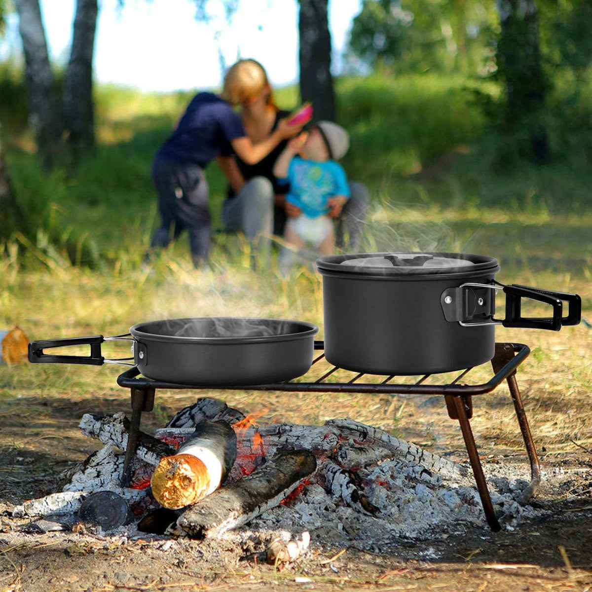 Outdoor Cooking Utensils Camping Cookware Water Heaters Tea