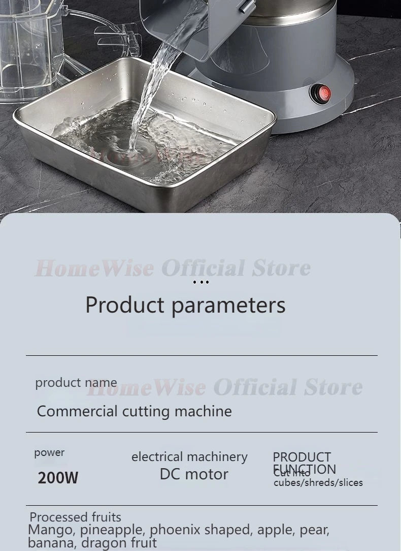Lx M1 Commercial Electric Vegetable Cube Cutting Machine