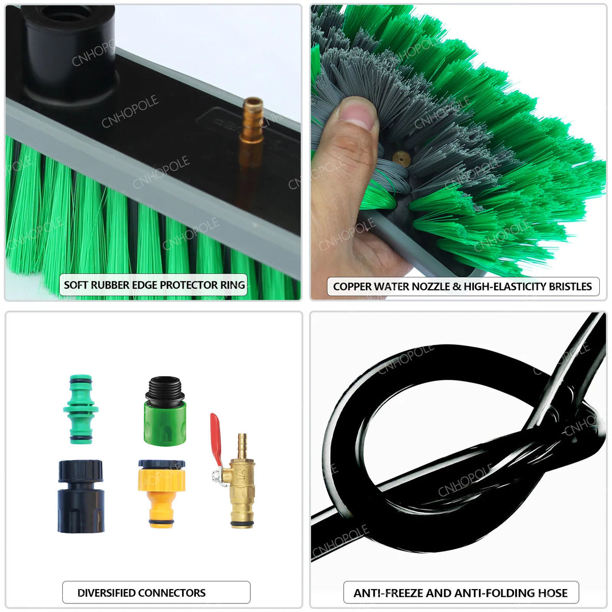 30/36/42ft Carbon Fiber Water Fed Pole Window Cleaning