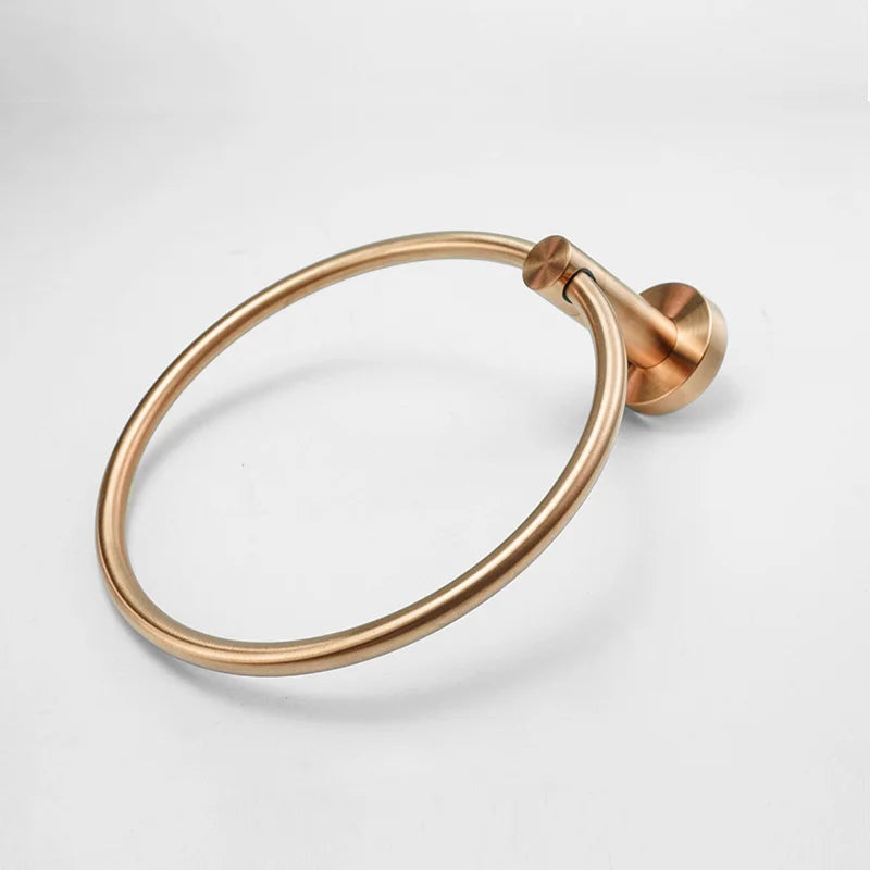Brushed Rose Gold 304 Stainless Steel Bathroom Pendant